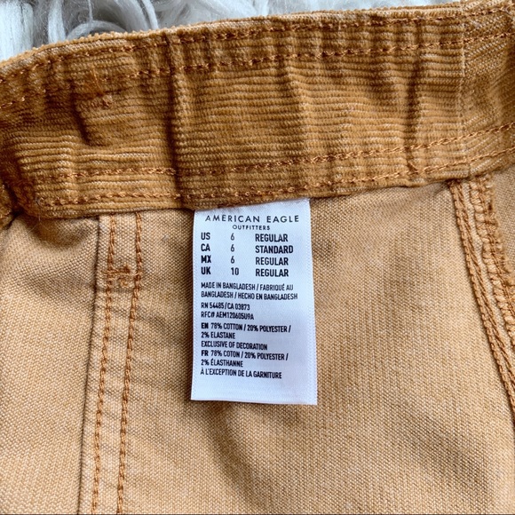 American Eagle Corduroy Button Up Skirt - Picture 3 of 3